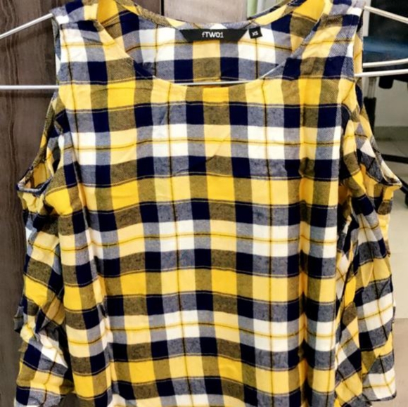 🎁Plaid Globus Top - Picture 7 of 10